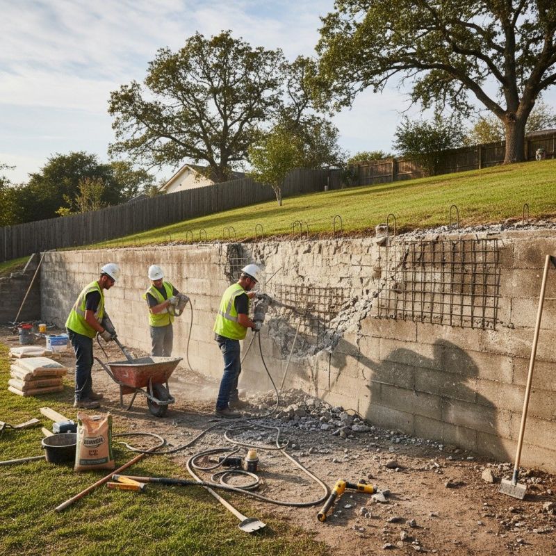 Concrete Walls Pouring Service