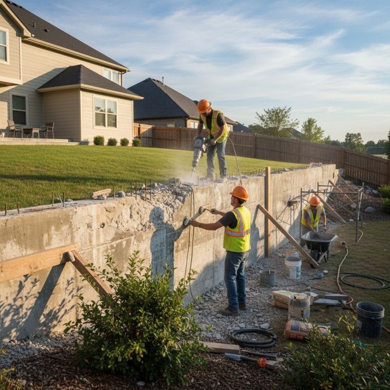 Concrete Walls Pouring Service