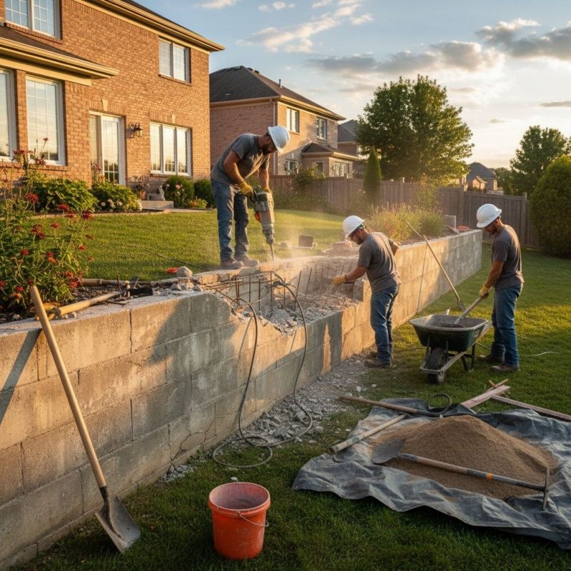 Concrete Walls Pouring Service