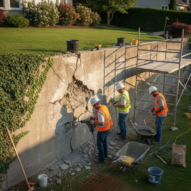 Concrete Walls Pouring Service