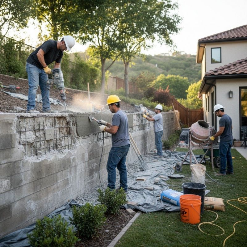 Concrete Walls Pouring Service