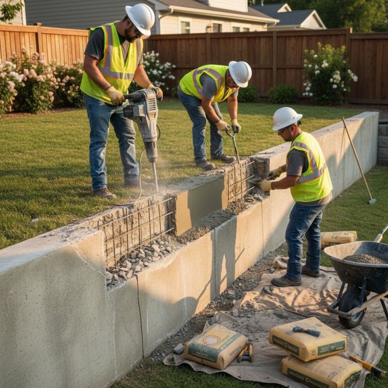 Concrete Walls Pouring Service