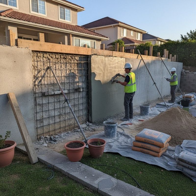 Concrete Walls Pouring Service