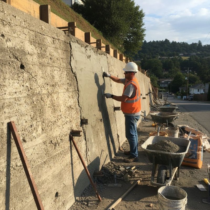Local Concrete Walls Pouring Service pros at work